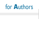 for Authors